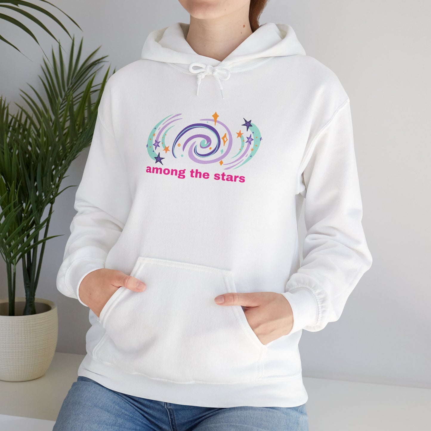 among the stars Exclusive Hooded Sweatshirt