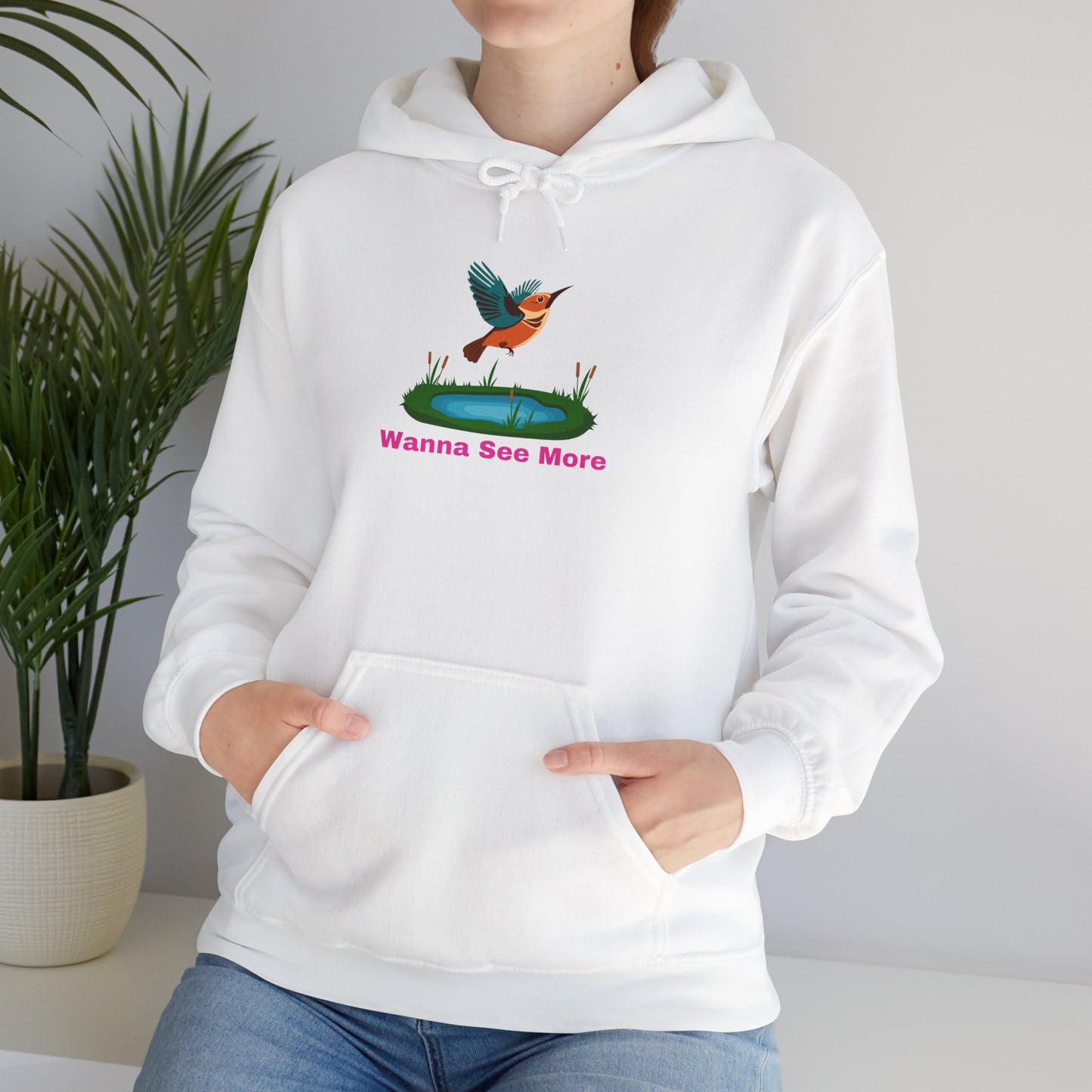 Wanna See More Exclusive Hooded Sweatshirt