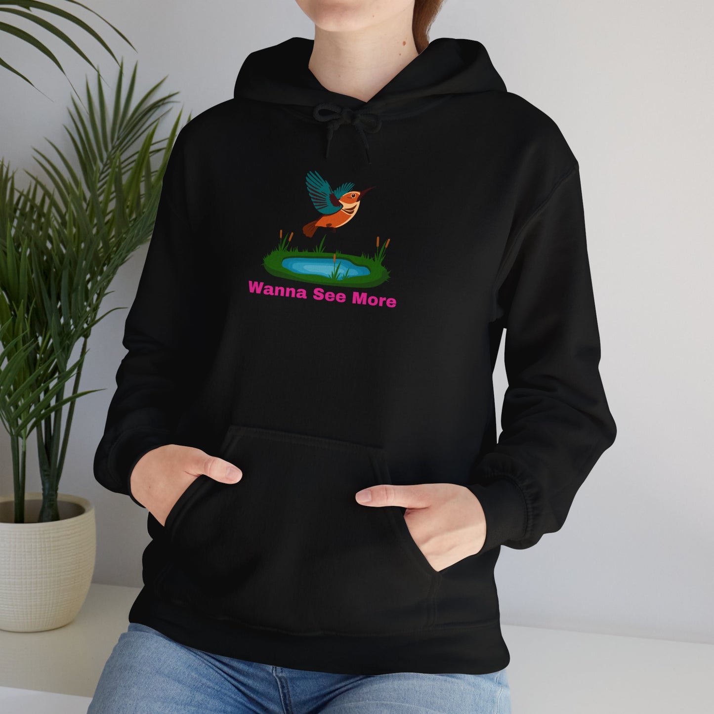 Wanna See More Exclusive Hooded Sweatshirt