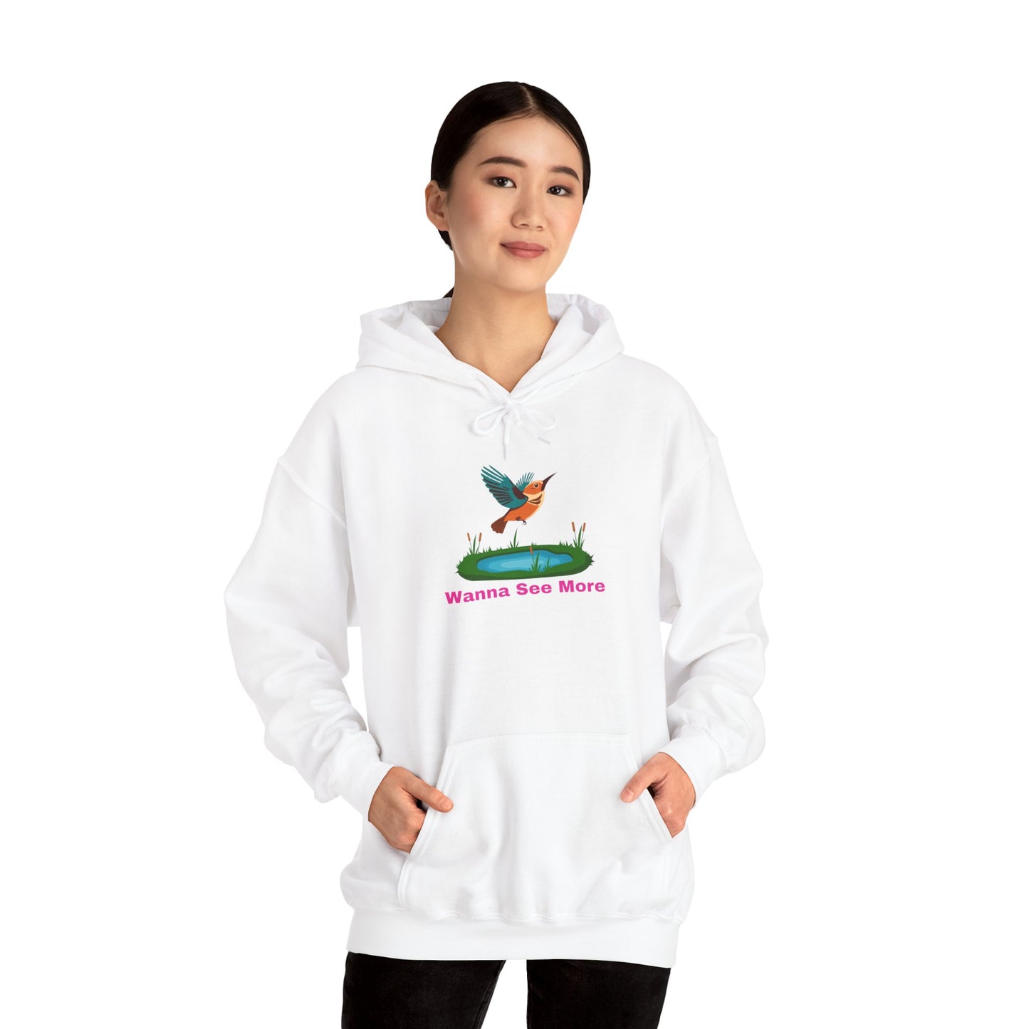 Wanna See More Exclusive Hooded Sweatshirt