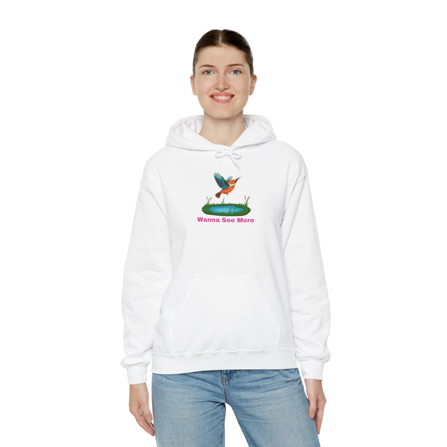 Wanna See More Exclusive Hooded Sweatshirt