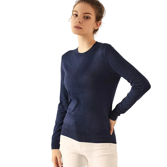 Pure Silk-Cashmere blend Soft Sweater