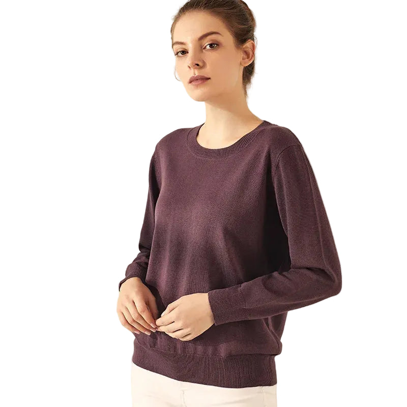 Pure Silk-Cashmere blend Soft Sweater