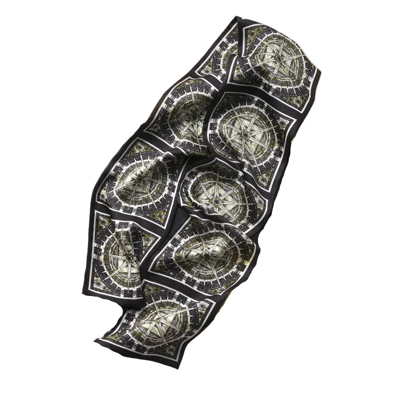 100% Premium Mulberry Silk Two-ayers Reversible Chic Scarves