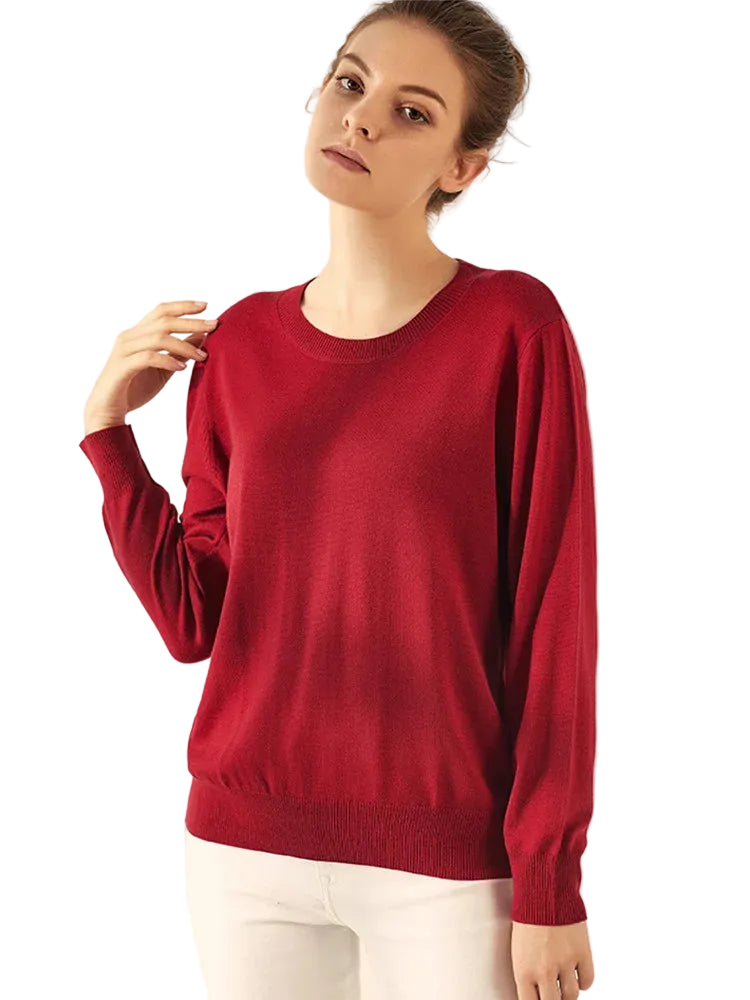 Pure Silk-Cashmere blend Soft Sweater