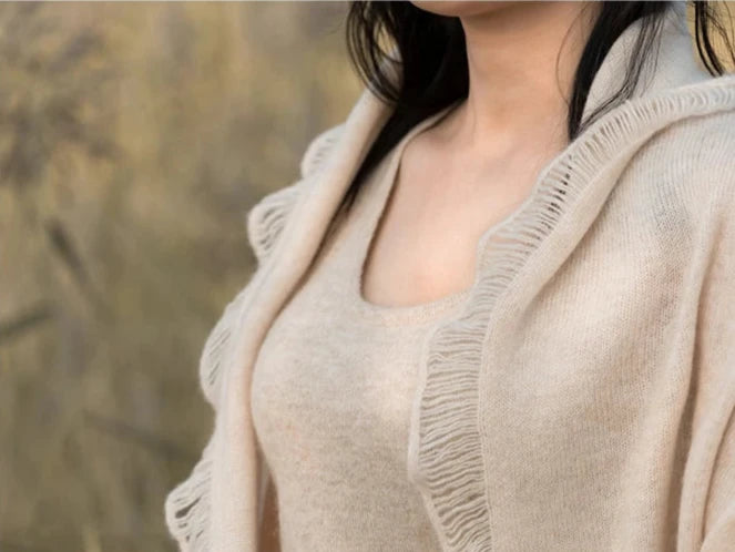 100% Premium Cashmere Handmade Warm Stylish Shawl