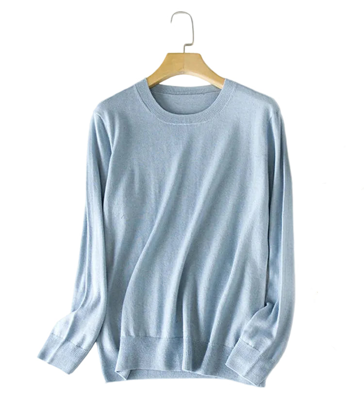 Pure Silk-Cashmere blend Soft Sweater