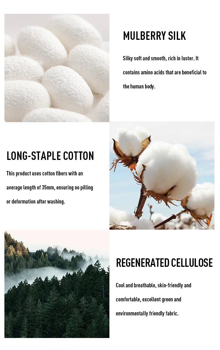 Mulberry Silk Mercerized Cotton Crewneck Sleeveless Women's T-shirt