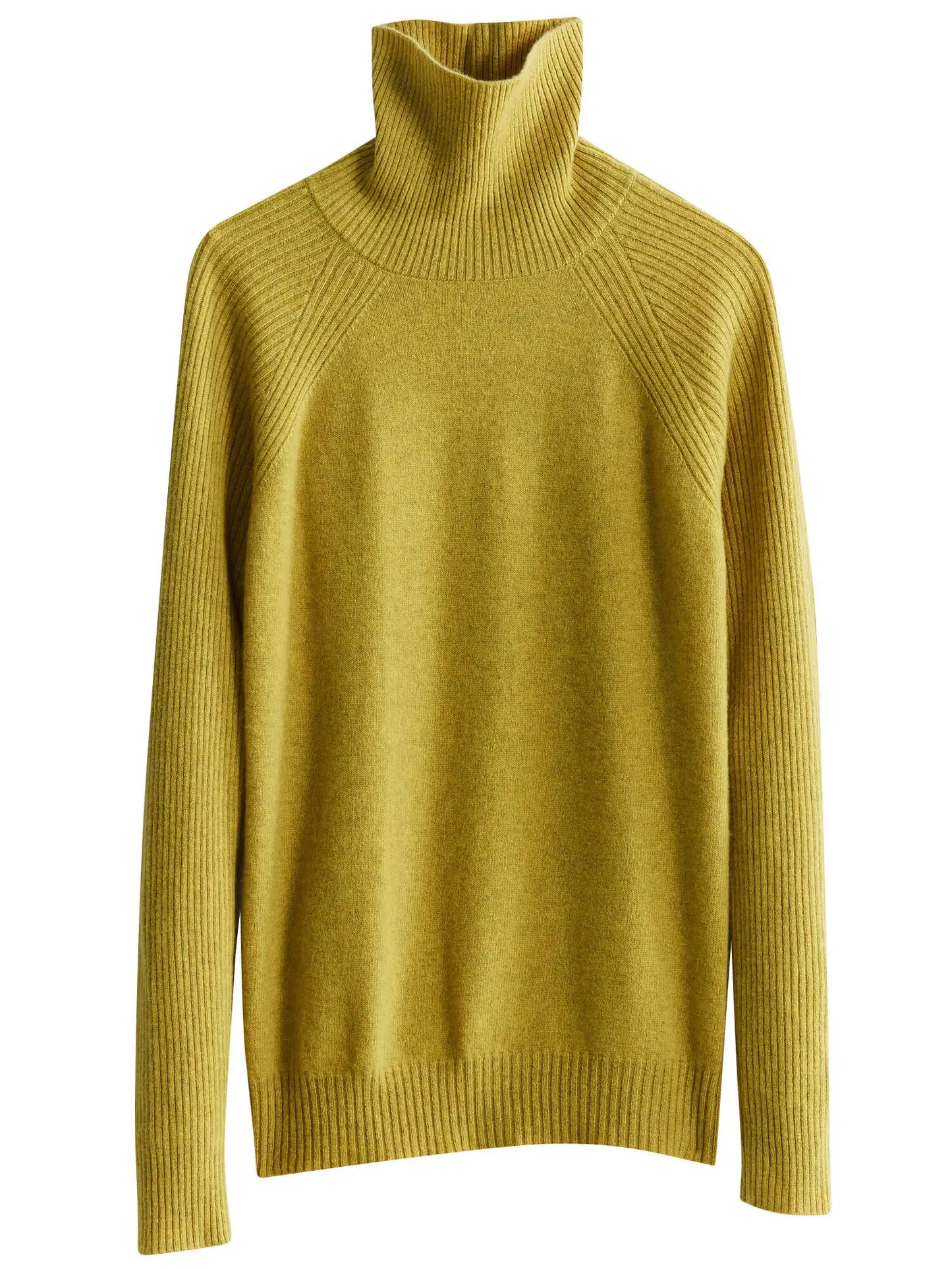 100% Australian Merino Wool Half Ribbed Stylish Warm Sweater