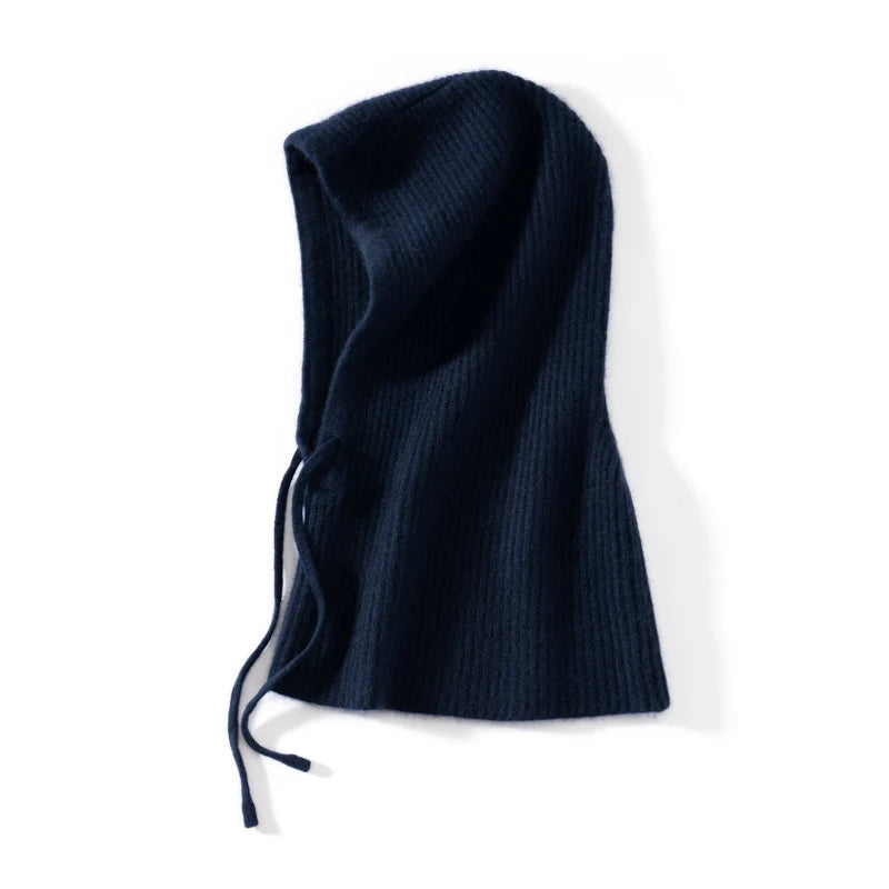 Premium 65%Wool, 35% Cashmere Unisex Winter Neck Warm Balaclava