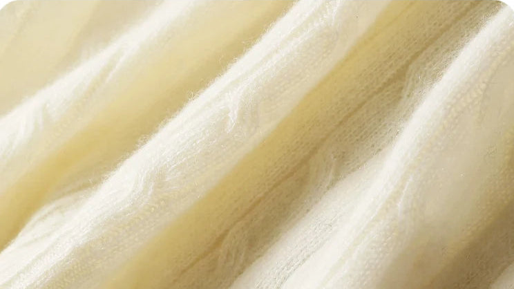 Wool-cashmere knitted fabric