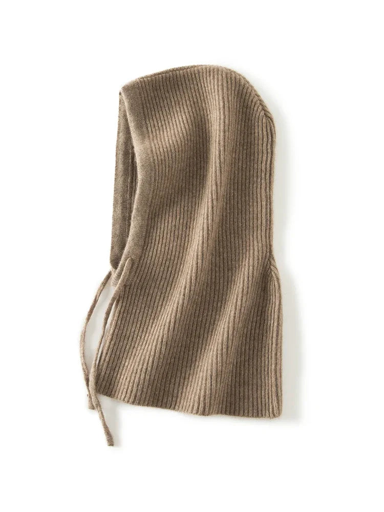 Premium 65%Wool, 35% Cashmere Unisex Winter Neck Warm Balaclava