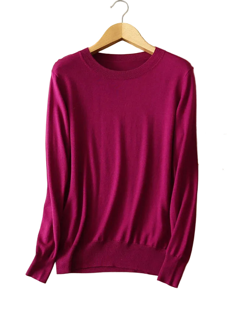 Pure Silk-Cashmere blend Soft Sweater