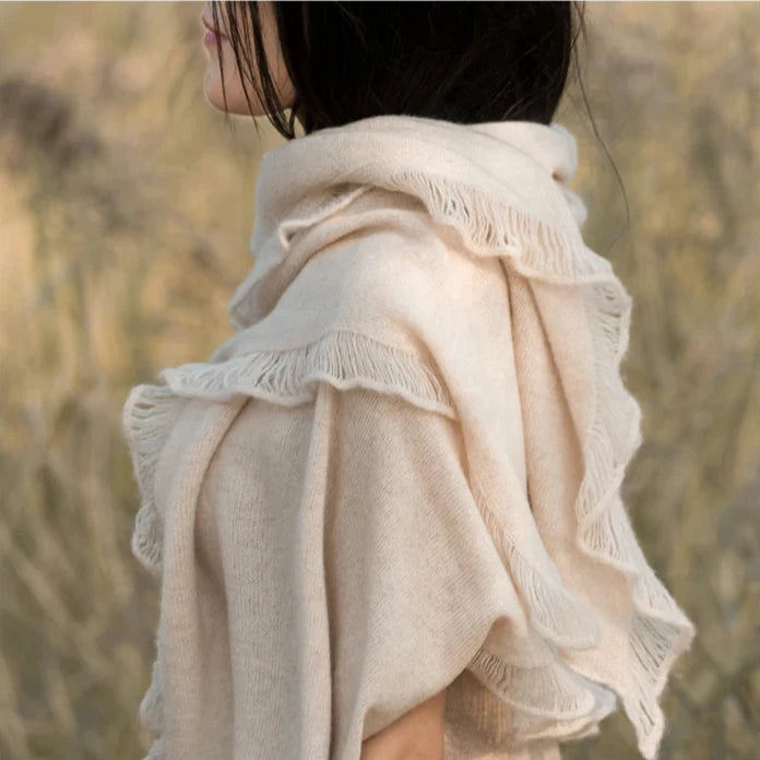 100% Premium Cashmere Handmade Warm Stylish Shawl